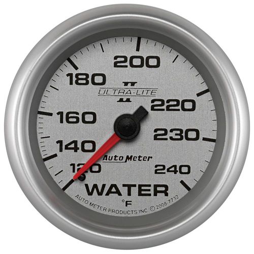 Auto meter 7732 water temp 240f - ultra-lite ii