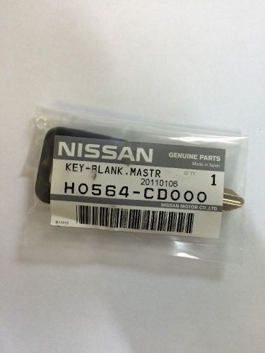 Genuine nissan key blank master h0564cd000