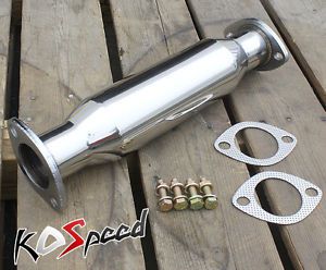 For 93-01 altima 2.4 ka24de stainless downpipe exhasut converter test cat pipe