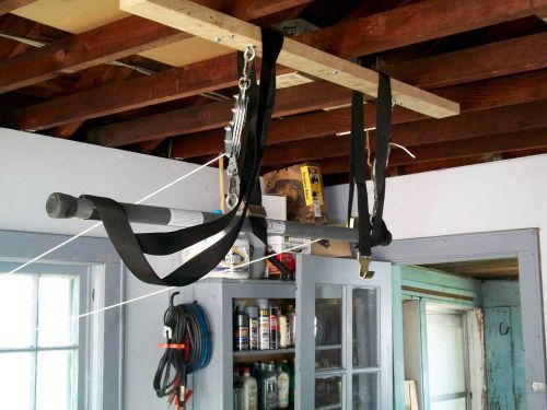 &#034;know-where-2-jeep&#034; swift lift manual hardtop hoist; jeep cj, yj, tj.