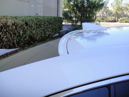White color-painted for 2008-2012 honda accord 2d coupe-rear window roof spoiler
