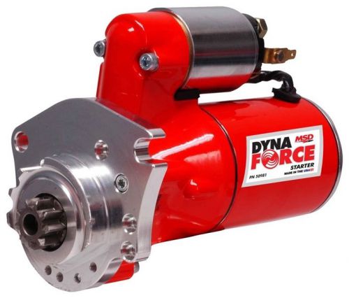 Msd50981 -  msd ignition 50981 each dynaforce starter mini red powdercoated dodg