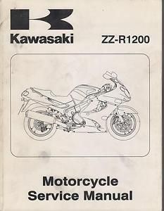 2002 kawasaki motorcycle zz-r1200  p/n 99924-1279-01 service manual (252)