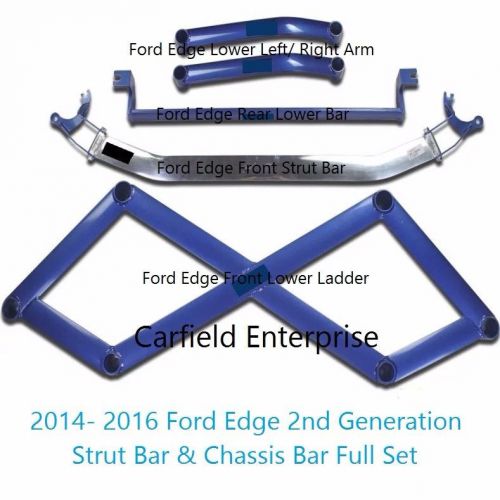 2014-2016 ford edge lincoln mkx 2nd suv strut tower chassis bar brace ladder set