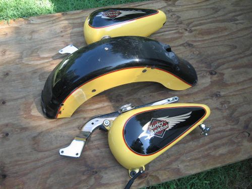 Harley softtail tank &amp; tins