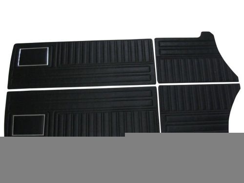 Pg classicd6504-100 1970 duster,duster340 frontrear door panel chrome trim(black