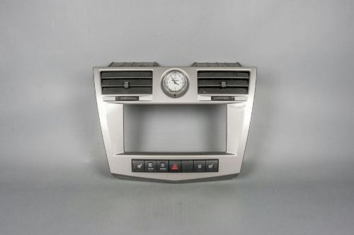 07-10 chrysler sebring radio climate combo trim bezel w/ heated seat switch esp