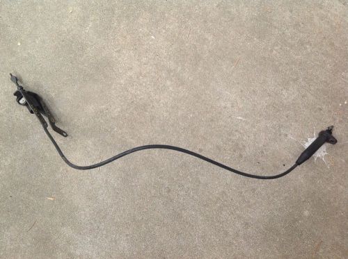 1984 chevrolet corvette  5.7 engine transmission cable