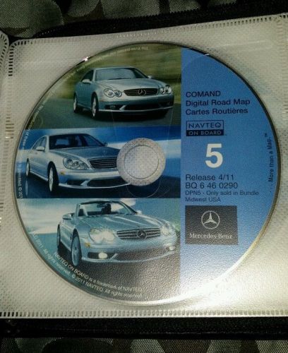 Mercedes navigation update cd dvd map 5