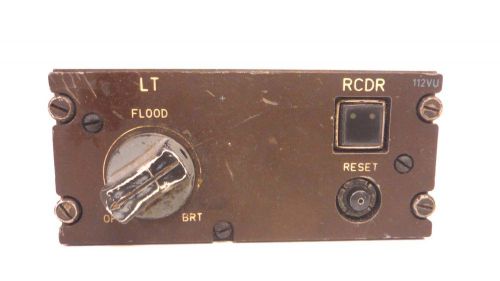 Aircraft 112 vu panel