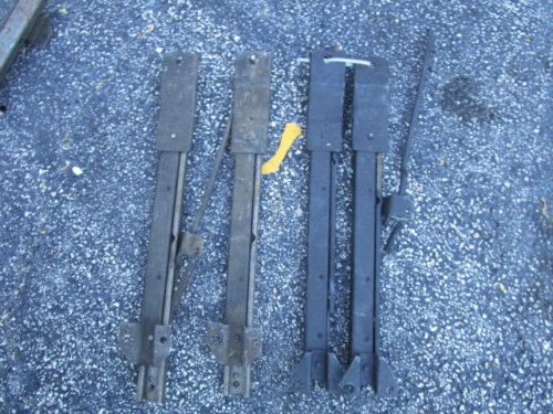 1968 - 1978 corvette seats tracks complete (4 tracks, for 2 seats)