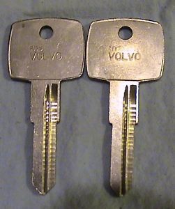 3 key blank for vintage d.a.f. &amp; volvo (hf46) taylor x81