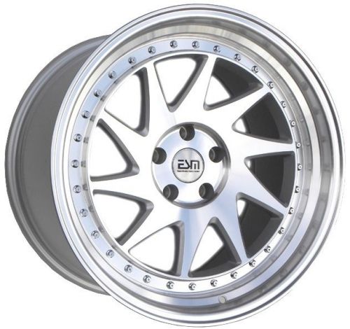 19&#034; 19x11 et 18 19x9.5 et 15 esm-014 directional wheels rims 5x114.3 g35 g37 350