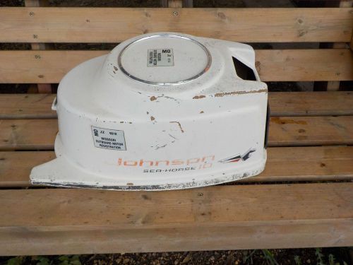 Johnson seahorse outboard 10hp engine cover hood cowling  b-63-1927