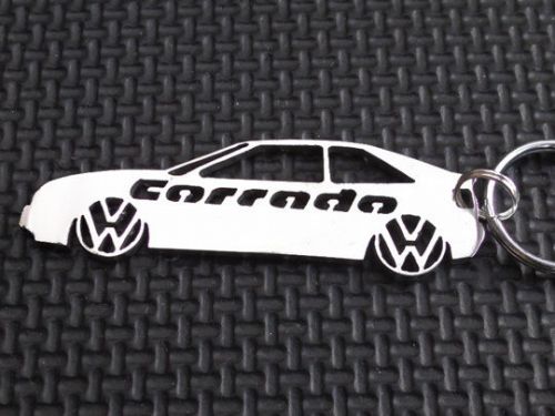 Vw corrado keyring vr6 g60 16v coupe 53i slc 2.9 bbs turbo 1:43 1:18 keychain