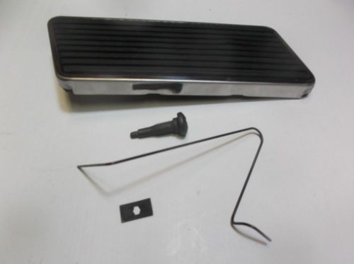 1965-1968 mustang accelerator gas pedal pad mounting screw &amp; spring - new