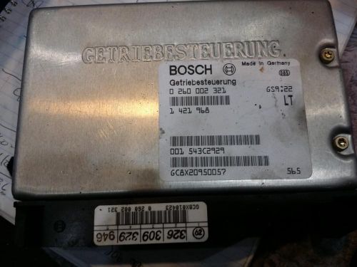 Bmw bmw 540i chassis brain box transmission; (ags-lt, rh engine compartment, i