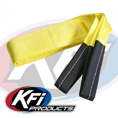 Kfi products atv/utv winch 3&#034; x 6&#039; heavy duty tree saver kit 15k lb - atv-ts