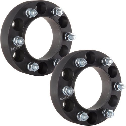 2 pc toyota 1.5&#034; thick black hub centric wheel spacers adapters 6x139 or 6x5.5