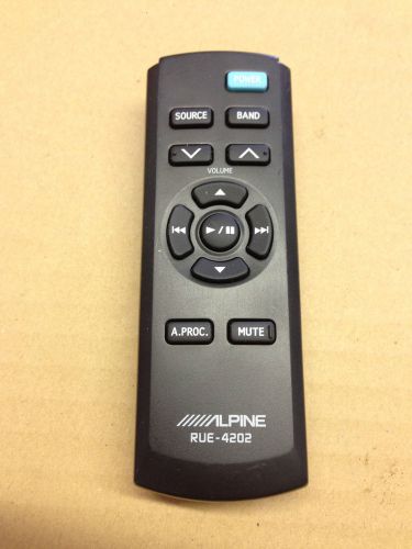 Alpine audio remote control rue-4202 cd player controller original used nice !!