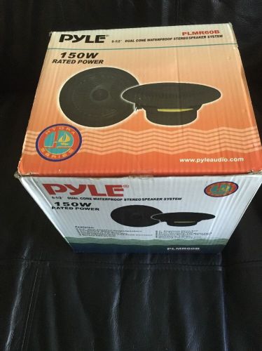 Pyle 6 1/2&#034; dual core waterproof stereo speaker system
