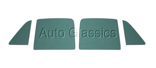 1948-1964 willys pickup truck wagon side glass 4pc kit new windows restoration