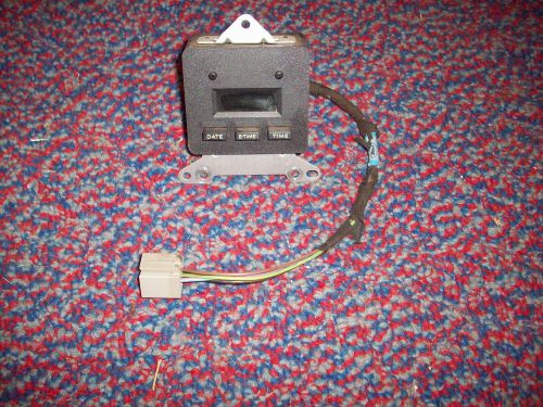 1984-86 thunderbird turbo coupe digital clock w/wiring plug end