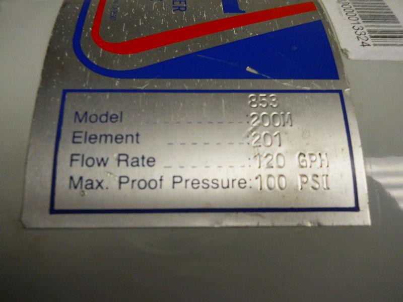 DAHL 200M Diesel Water Seperating Fuel Filter #852 Excellent LOOK, US $230.00, image 5