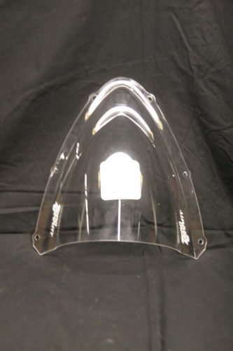 Double bubble windscreen