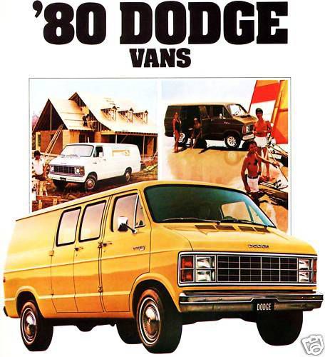 1980 dodge ram van brochure-b100-b200-b300-street van