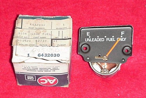 Nos ac 1976 76 eldorado deville fleetwood gas gasoline fuel gauge 6432030 gm