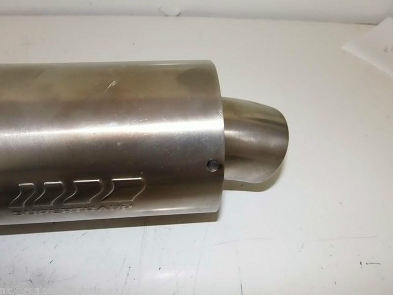 91-98 Ducati 900SS 750SS SP CR SUPERTRAPP EXHAUST SLIP ONS ONE SIDE DAMAGED, US $199.00, image 4