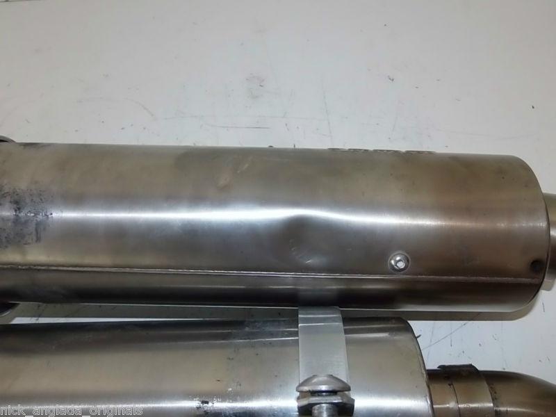 91-98 Ducati 900SS 750SS SP CR SUPERTRAPP EXHAUST SLIP ONS ONE SIDE DAMAGED, US $199.00, image 5