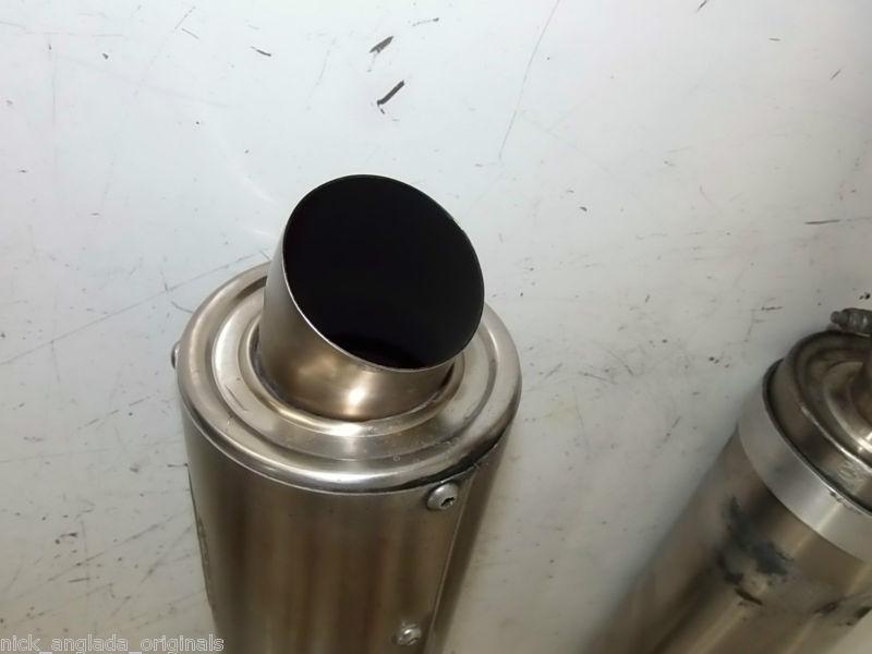 91-98 Ducati 900SS 750SS SP CR SUPERTRAPP EXHAUST SLIP ONS ONE SIDE DAMAGED, US $199.00, image 7