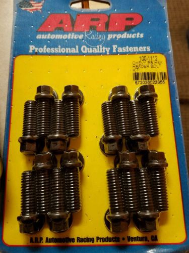 Arp 100-1112 header bolt kit - 6pt. 3/8 x 1.00 uhl (16)
