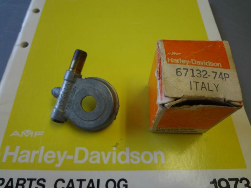 Nos oem aermacchi harley 67132-74p speedometer drive unit for 1974-1975 x-90 amf