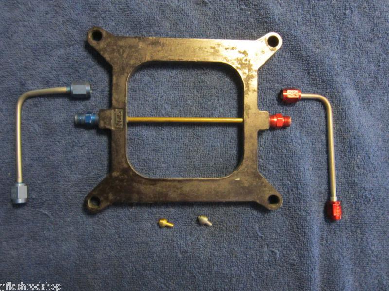 Buy NOS Cheater Nitrous Holley Carb Spray Plate Kit, w/ 100 HP Jets