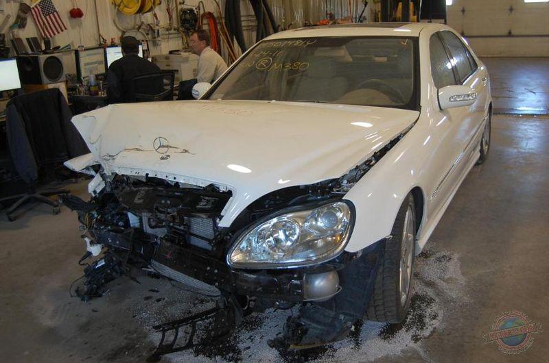 (1) wheel mercedes s-class 793881 03 04 05 06 alloy 80 percent face peel