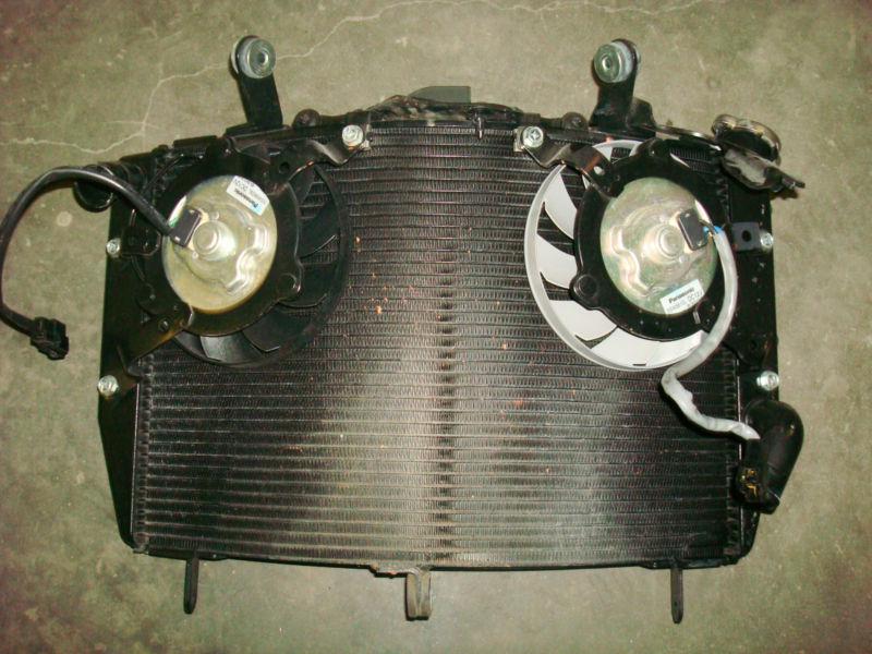 06 yamaha yzf radiator w/ fans