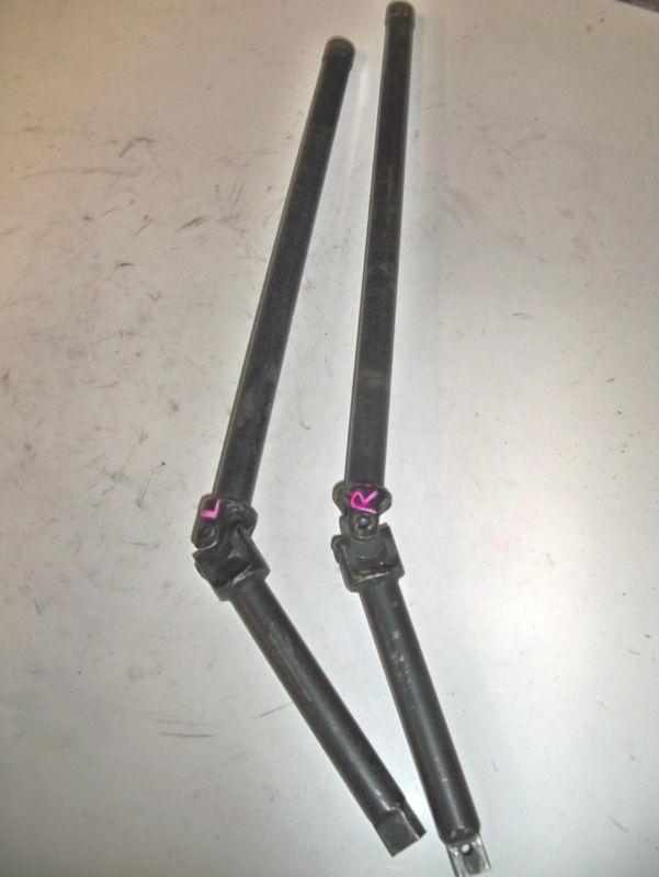 Pair of screw jack extensions steel w/ universals nascar late model