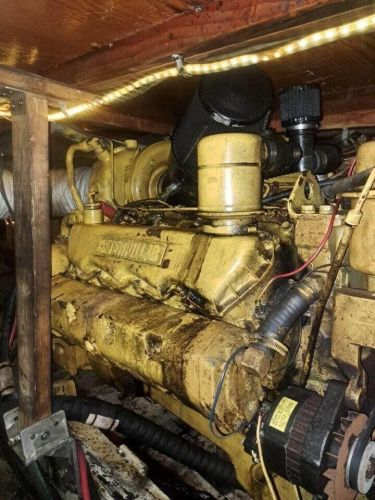 Caterpillar (CAT) 3208 TURBO Diesel Engine 320 hp PAIR WITH GEARS, US $13,500.00, image 4