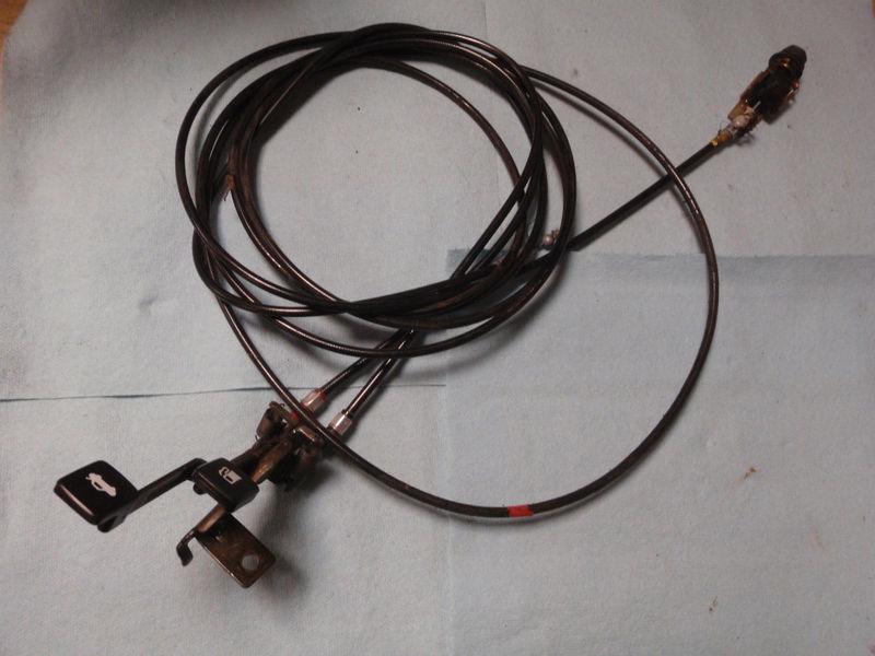 1999 mazda miata fuel door/trunk release cables/levers