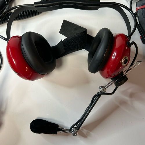 RACING ELECTRONICS HEADSETS TWO MICS CORDS - Not Tested, US $125.00, image 2