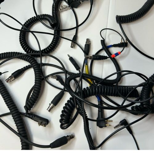 RACING ELECTRONICS HEADSETS TWO MICS CORDS - Not Tested, US $125.00, image 10