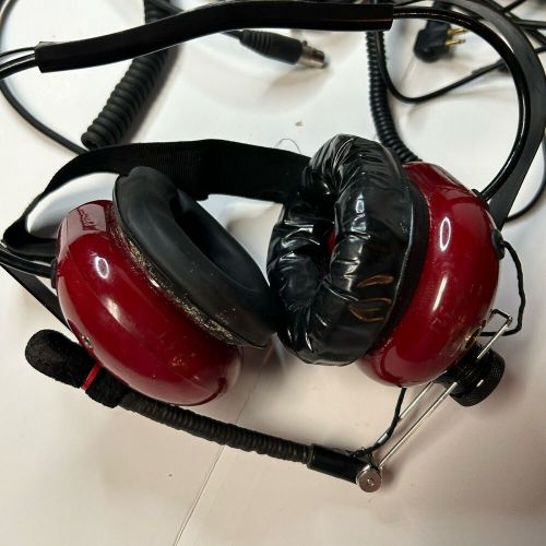 RACING ELECTRONICS HEADSETS TWO MICS CORDS - Not Tested, US $125.00, image 13