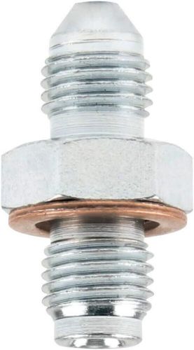 Allstar performance -3 to 3/8" -24 adapter fitting with washer zinc