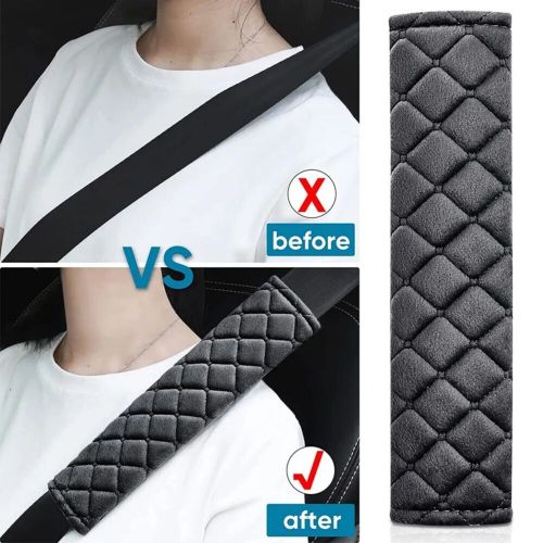 2pcs Car Seat Belt Cover Shoulder Cushion Comfortable Padded Safety Belts Covers, US $7.99, image 3