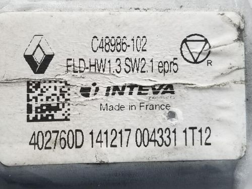 807201773R front left remote lift motor for Renault Talisman 2015 1588125-, US $, image 16