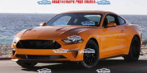 Abs carbon fiber central centrol rearview mirror cover for ford mustang 15-2023