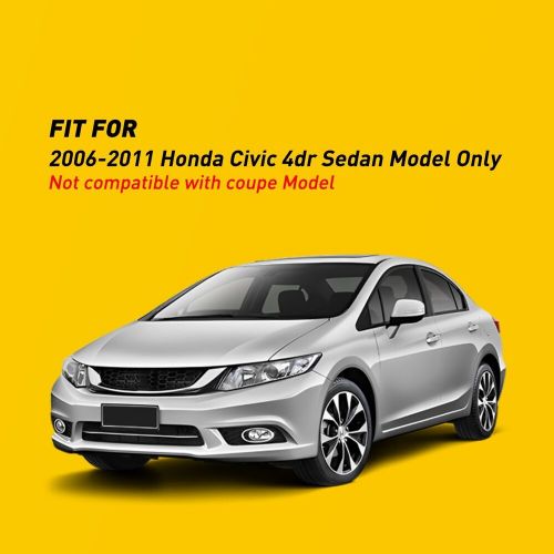 Pair of CRYSTAL CLEAR CORNER HEADLIGHT HEAD LAMP For 2006-2011 HONDA CIVIC SEDAN, US $85.99, image 8